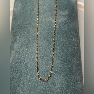 💛 10k yellow gold anklet. As it is.